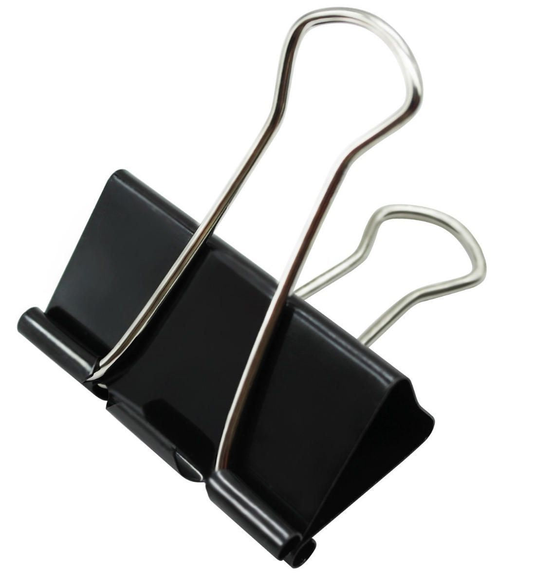 Maped Foldback-Klammern 41 mm – schwarz, 12 Stk.