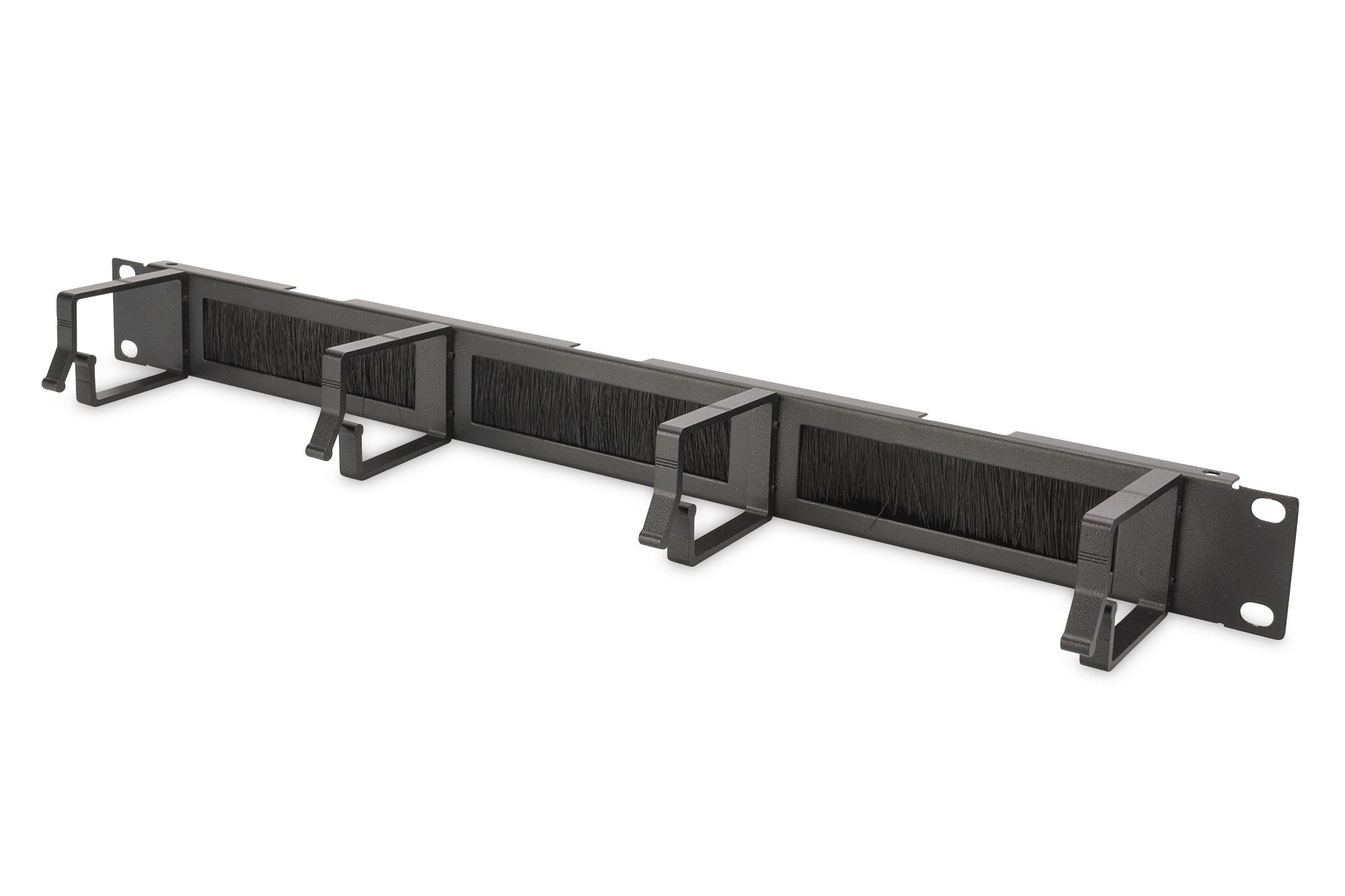 Digitus Kabelmanagementtafel – 19", 1U, Stahl, Schwarz (1er)