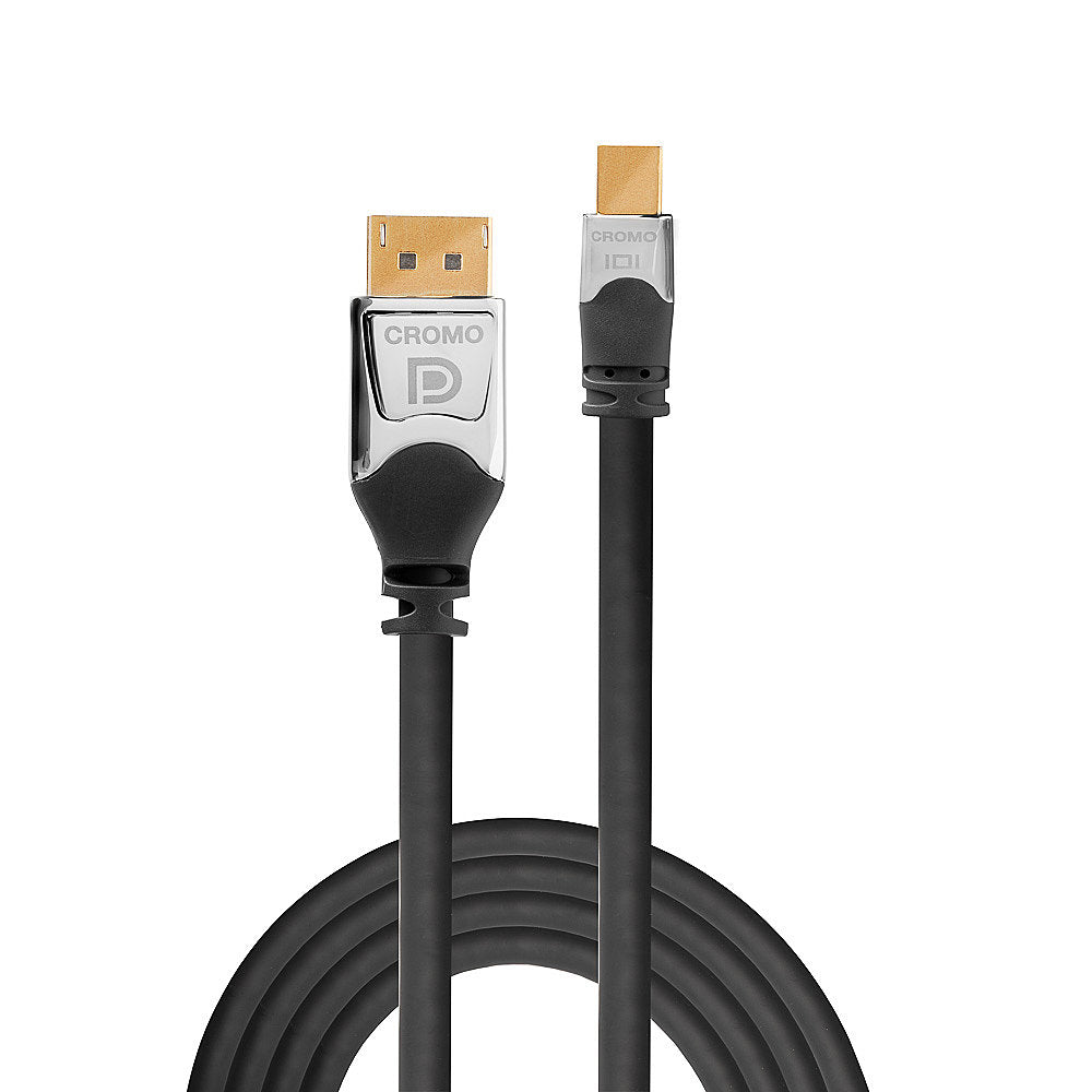 Lindy MiniDP–DP Videokabel – 0,5 m, grau