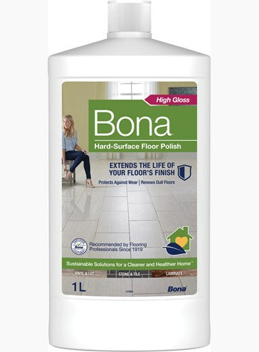 Bona Bodenreiniger Polish für Keramikfliese, Laminat & Stein – 1 l