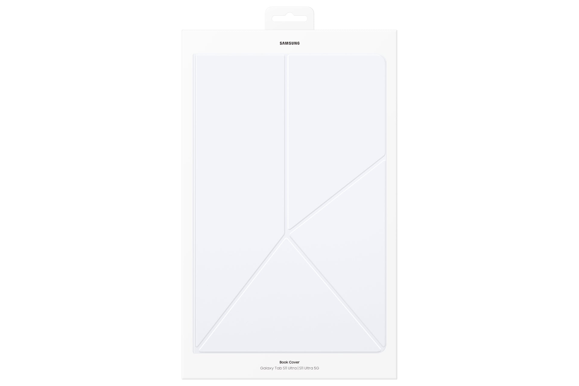 Samsung Tab Smart Book Cover Notebook-Schutzhülle – für Galaxy Tab S11 Ultra, 14,6", Kunststoff, Weiss