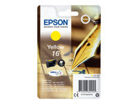 Epson Tintenpatrone 16, Gelb, 165 Seiten – für Tintenstrahldrucker und Multifunktionsgeräte