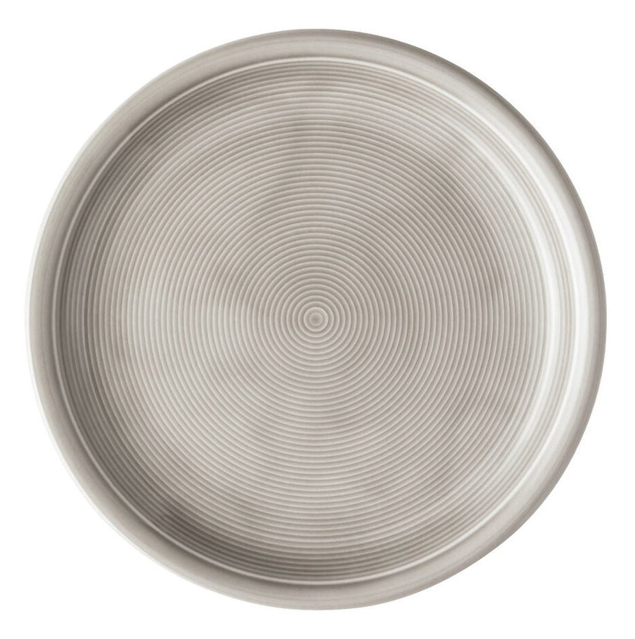 Thomas Frühstücksteller – Ø 20 cm, H 2,3 cm, Porzellan, Grau, spülmaschinenfest, mikrowellengeeignet