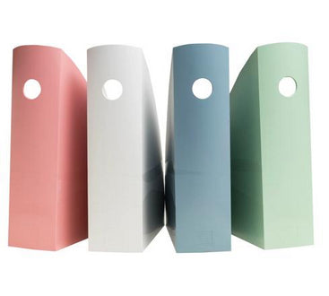 Exacompta Stehsammler – A4+ – Kunststoff – Salbeigrün – 82 × 266 × 305 mm