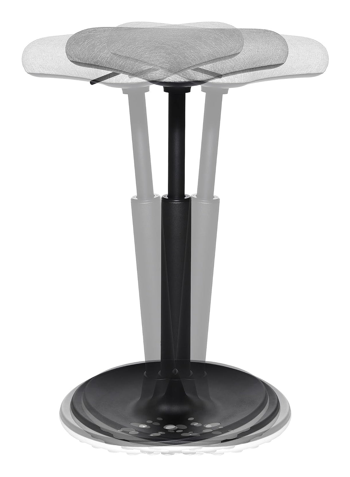 Topstar Hocker Sitness H1 – Sitzhöhe 77 cm, 110 kg, grau