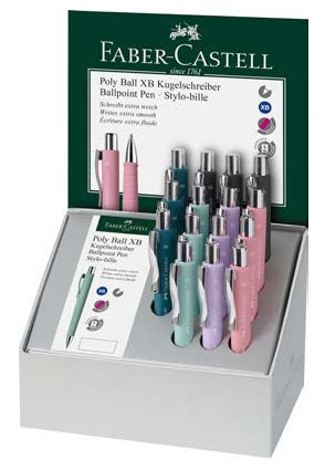 Faber-Castell Kugelschreiber – gemischte Farben – 15 Stk.