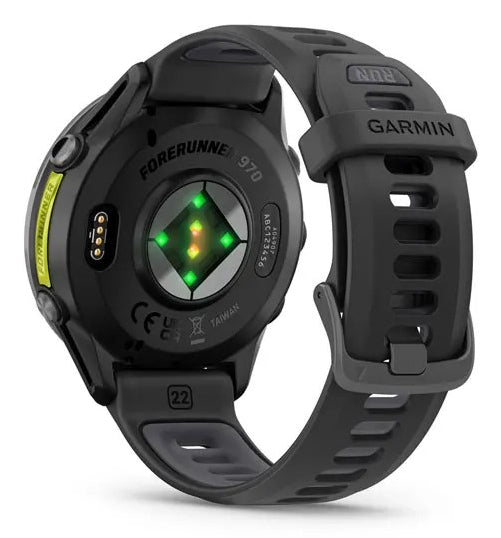 Garmin Forerunner 970 – GPS-Smartwatch – 47 mm, 1,4", GPS, Bluetooth, AMOLED, Saphirglas, 5 ATM, Schwarz, Sport