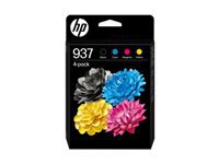 HP Tintenpatronen-Multipack 937, CMYK, 4er-Pack – für 937