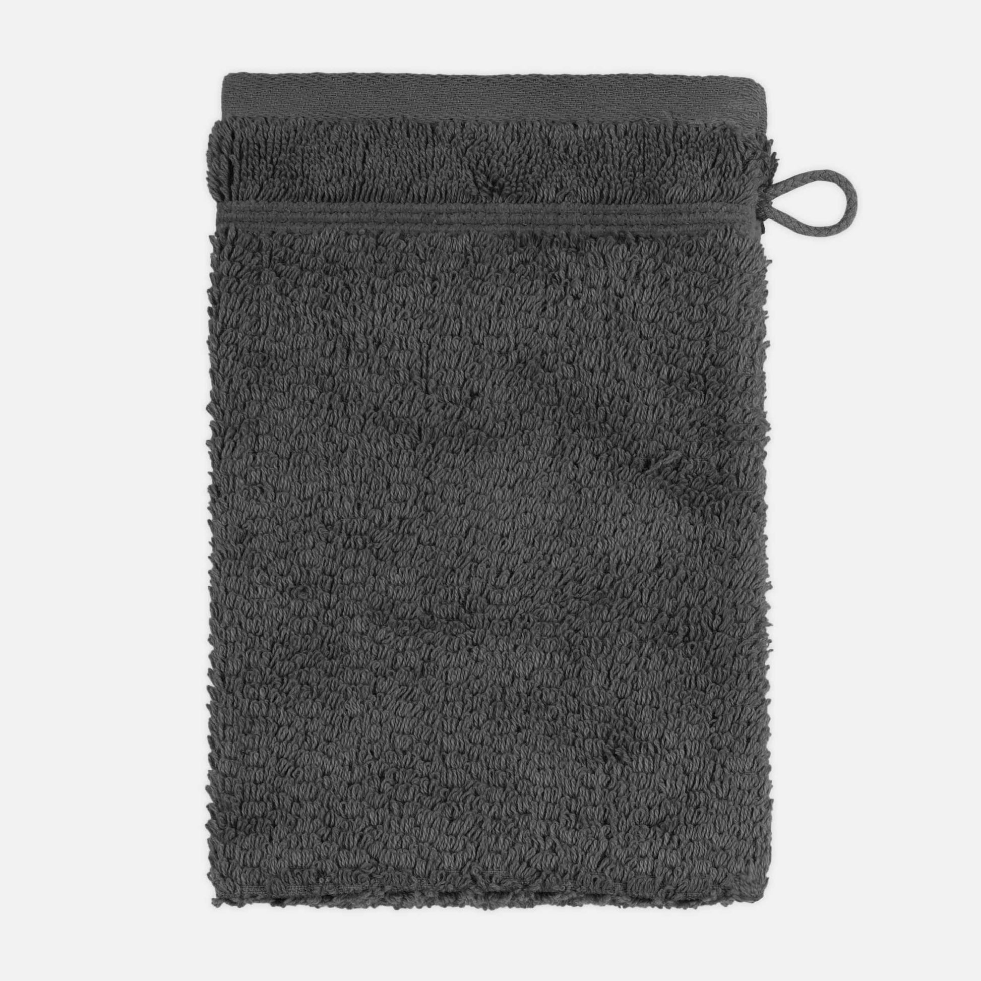 Frottana Waschlappen – 15×20 cm, Baumwolle, 500 g/m², Graphit
