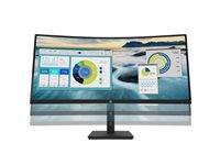 HP P34HC – Monitor, 34", 3440 × 1440, Gebogen, USB-C, HDMI, DisplayPort