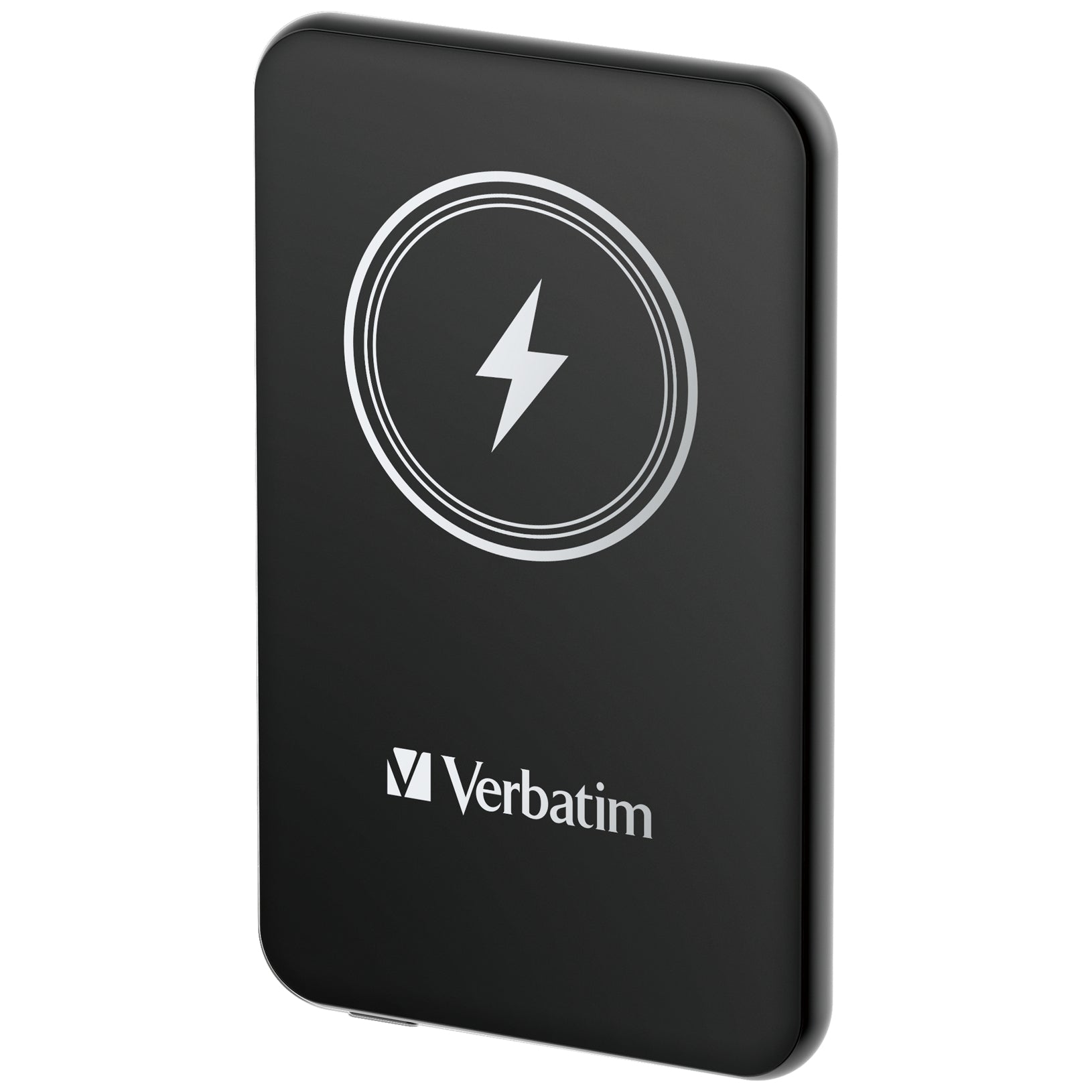 Verbatim Charge 'n' Go MagSafe Powerbank 5'000 mAh – 20 W PD, Wireless 15 W, 1× USB-C, schwarz