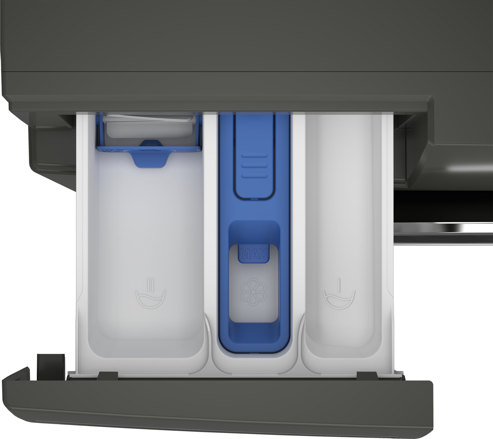 Beko Waschmaschine WM529 – 9 kg, Energieeffizienzklasse A, 1400 U/min, Invertermotor – Grau