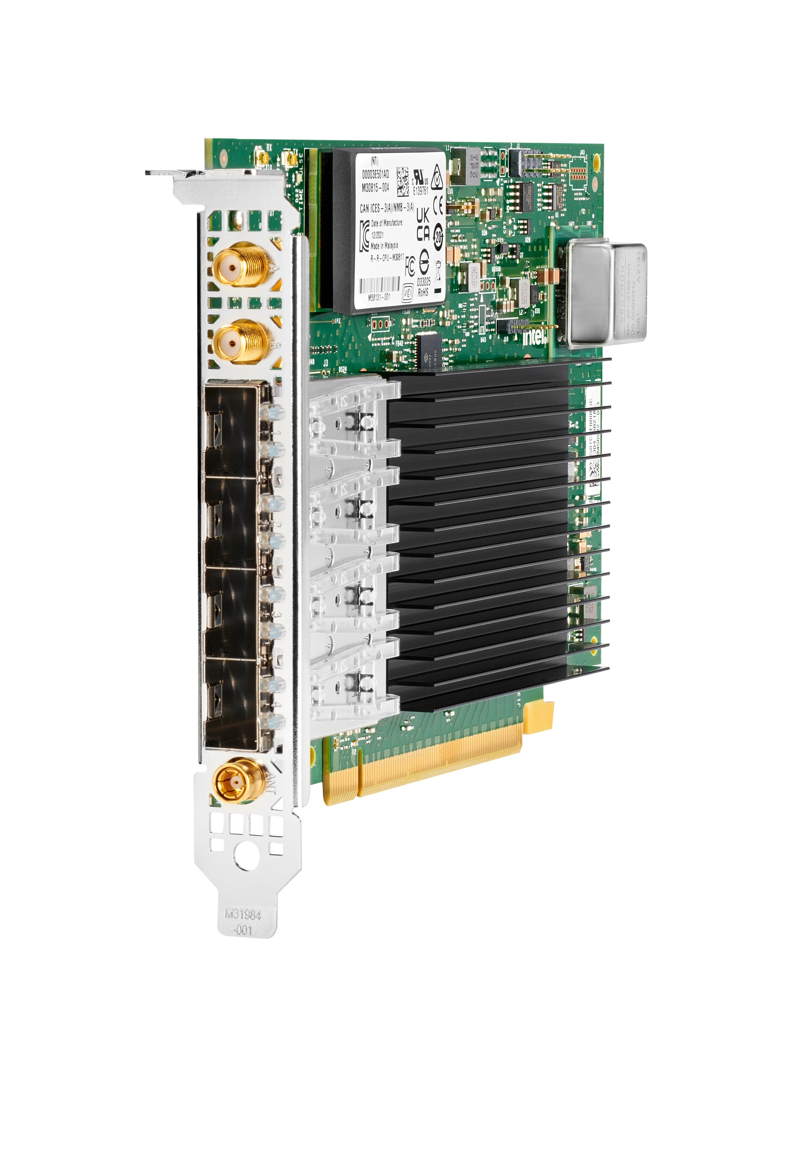 HPE E810-XXVDA4T – PCIe 10/25GbE Adapter – 4×SFP28 10/25GbE