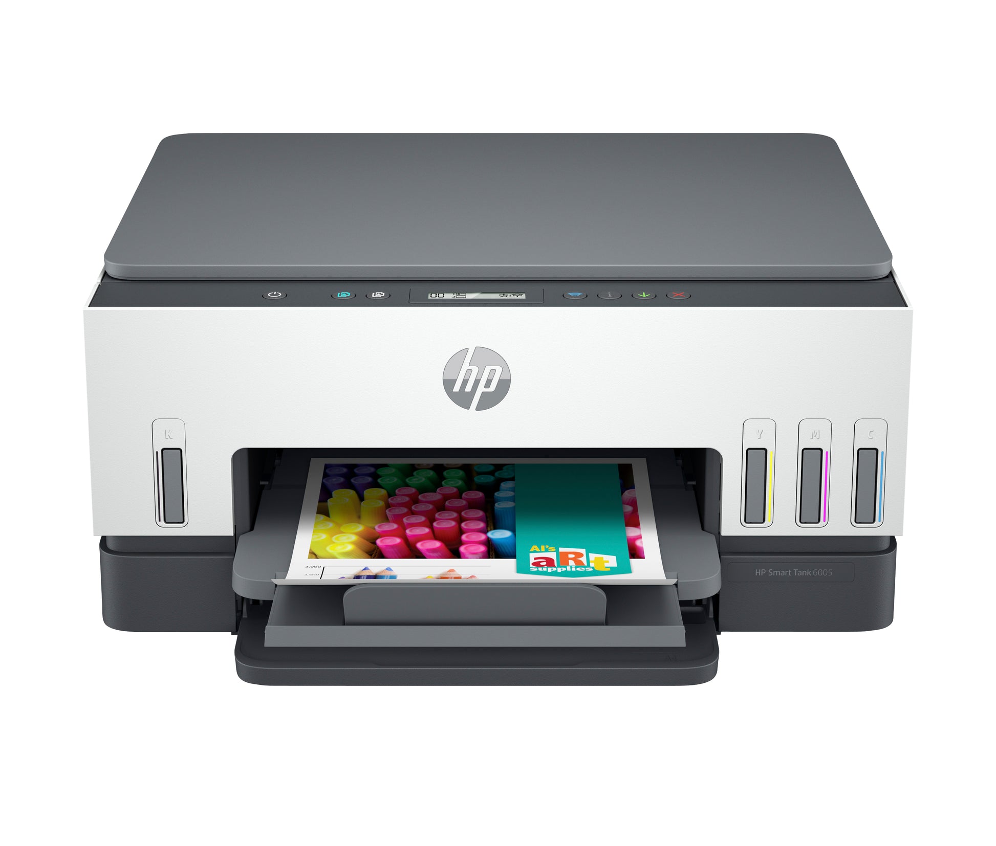 HP Smart Tank 6005 – Farbiges Tintenstrahl-MFP A4, 3-in-1 – USB/WLAN – Duplex – 12 Seiten/Min S/W, 7 Seiten/Min Farbe