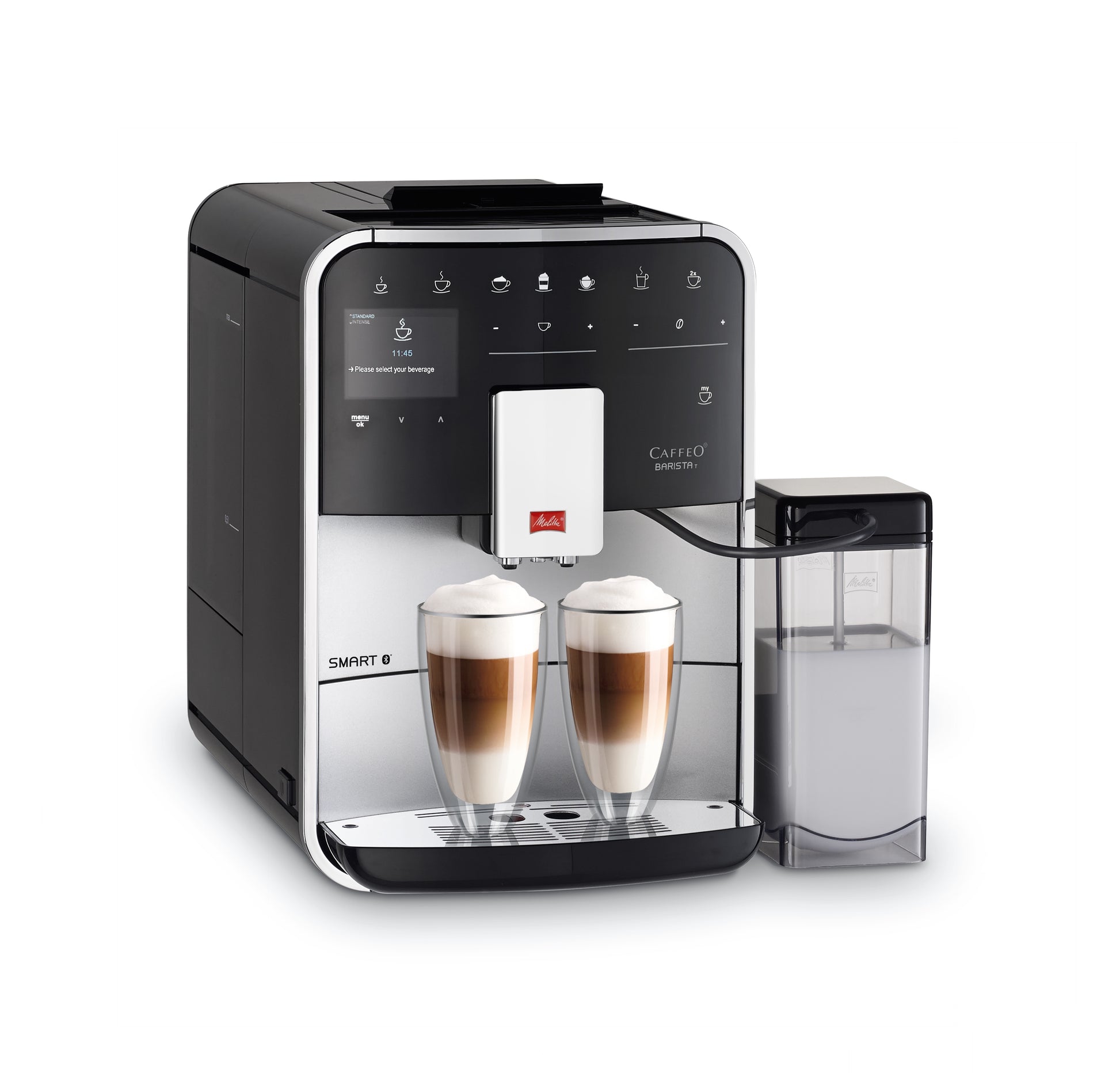 Melitta Barista Smart Kaffeevollautomat – 15 bar, 1,8 l, 270 g, Schwarz