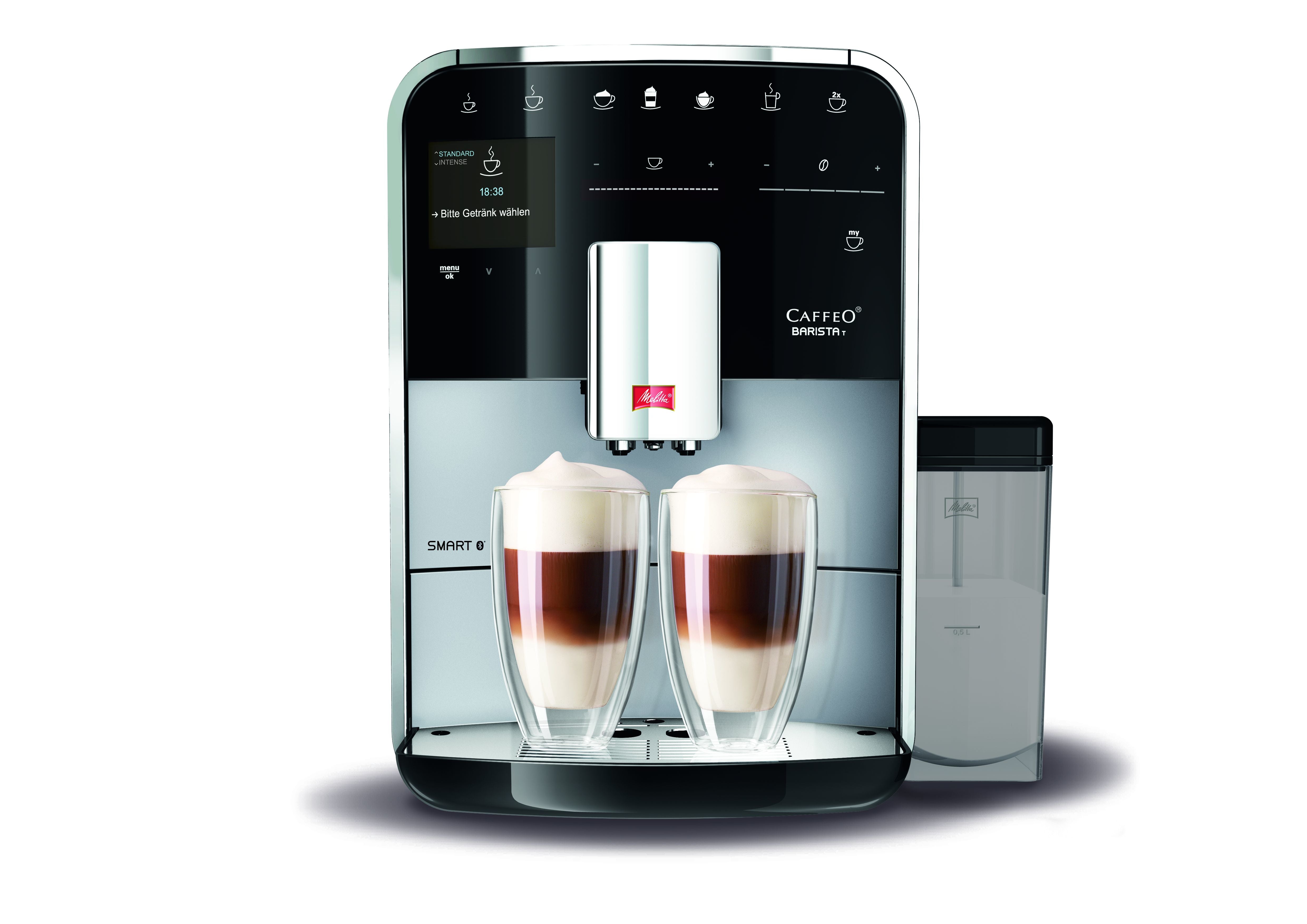 Melitta Barista Smart Kaffeevollautomat – 15 bar, 1,8 l, 270 g, Schwarz