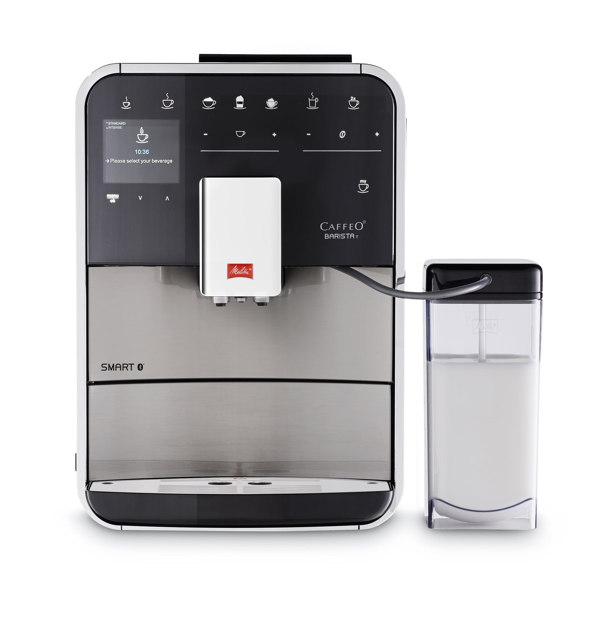 Melitta Barista Smart Kaffeevollautomat – 15 bar, 1,8 l, 270 g, Edelstahl