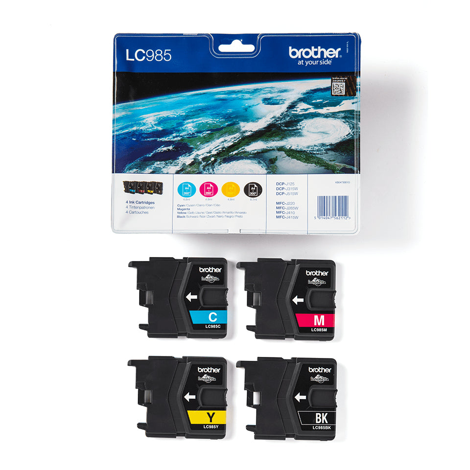Brother Tintenpatronen-Multipack CMYK