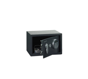 Rieffel Tresor – mit Elektronikschloss, Stahl, dunkelgrau, 310 × 200 × 200 mm