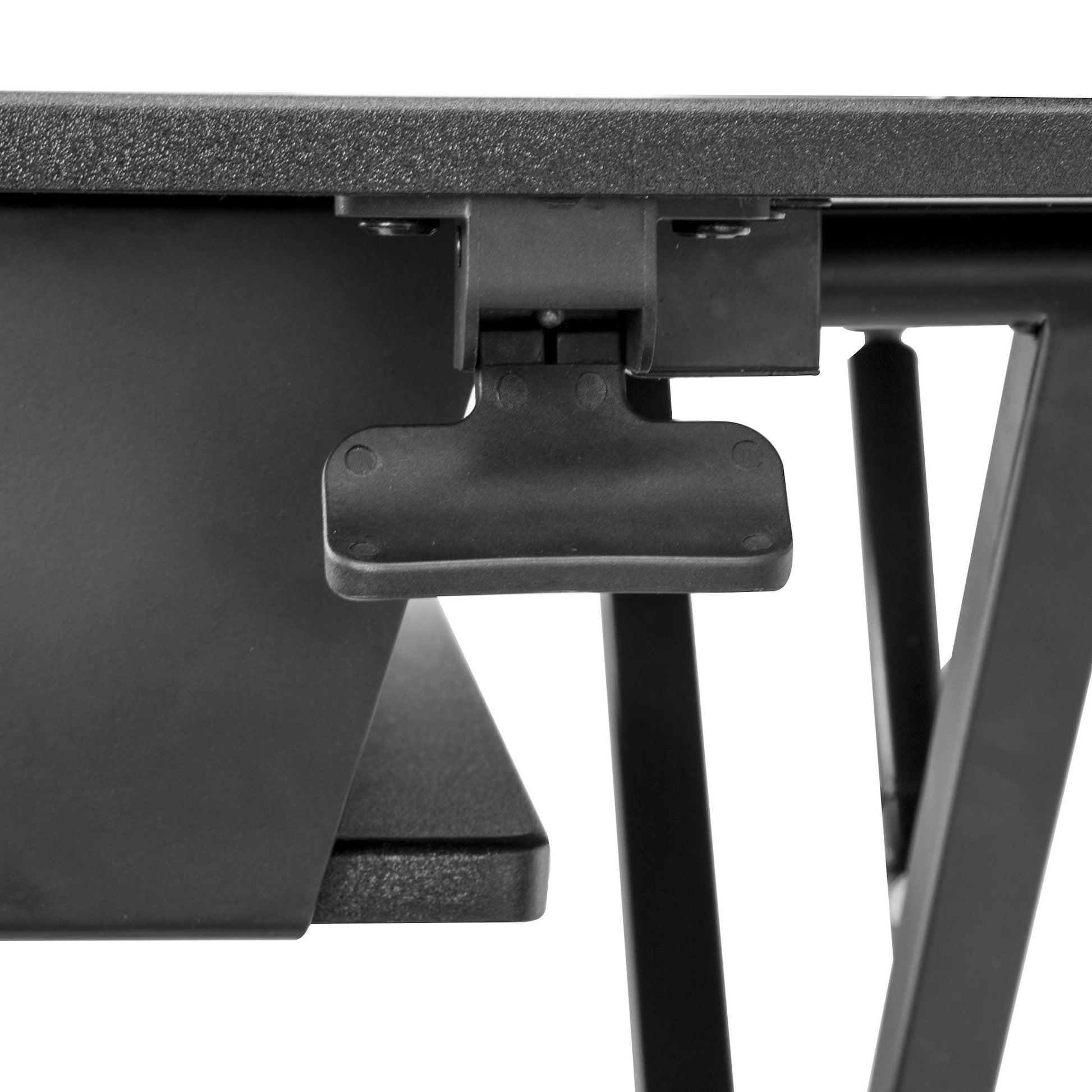StarTech.com Schreibtischaufsatz, 90 × 66,6 cm, höhenverstellbar, für 2 Monitore bis 30", schwarz