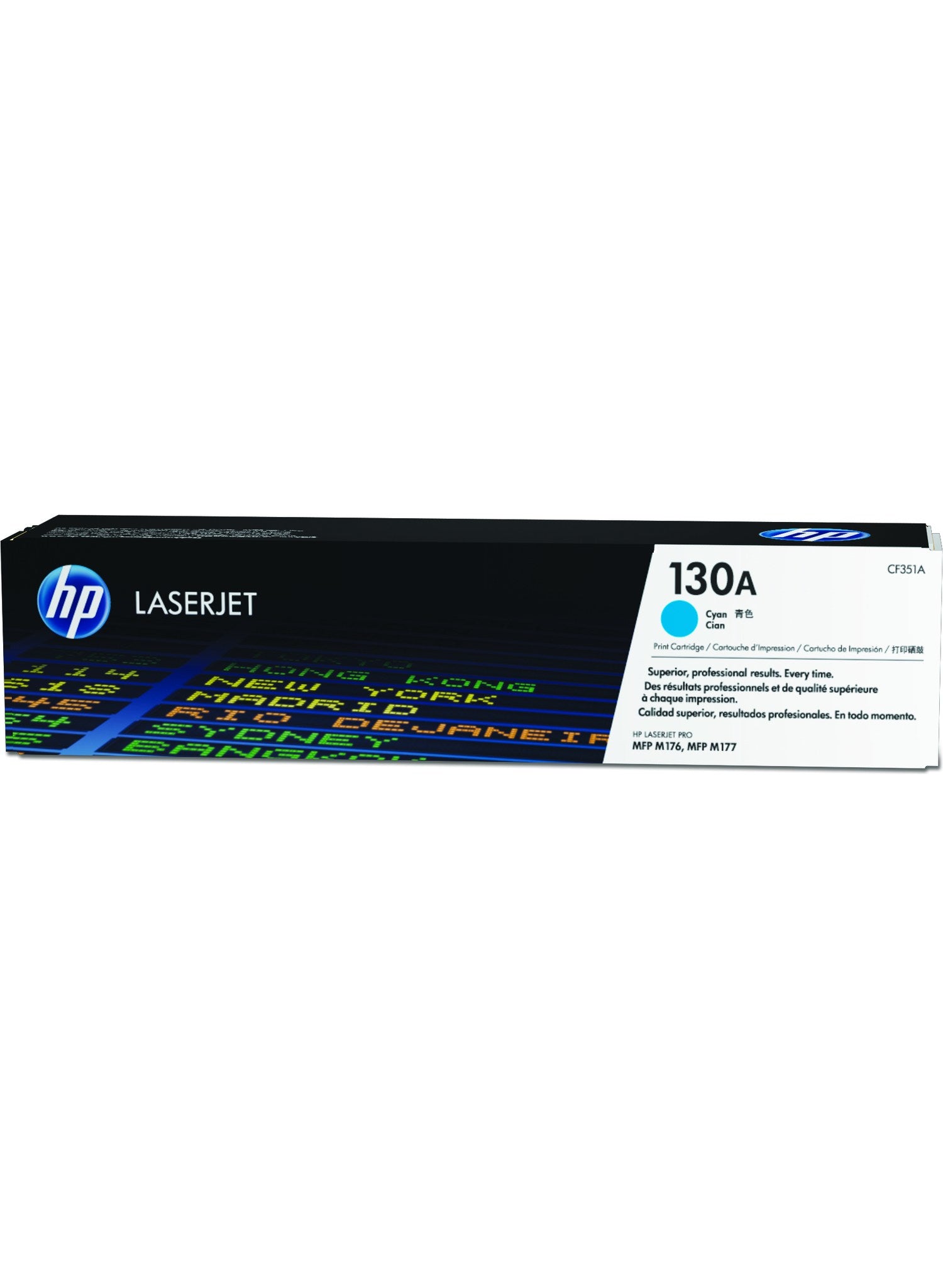 HP 130A (CF353A/CF350A/CF351A/CF352A) CMYK Toner – Original –  – 1’300/1’000 Seiten – für HP M176/M177