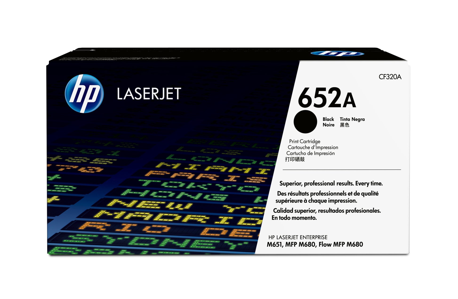 HP 653A (CF323A/CF320A/CF321A/CF322A) CMYK Toner – Original –  – 16'500/11'500 Seiten – für HP M680