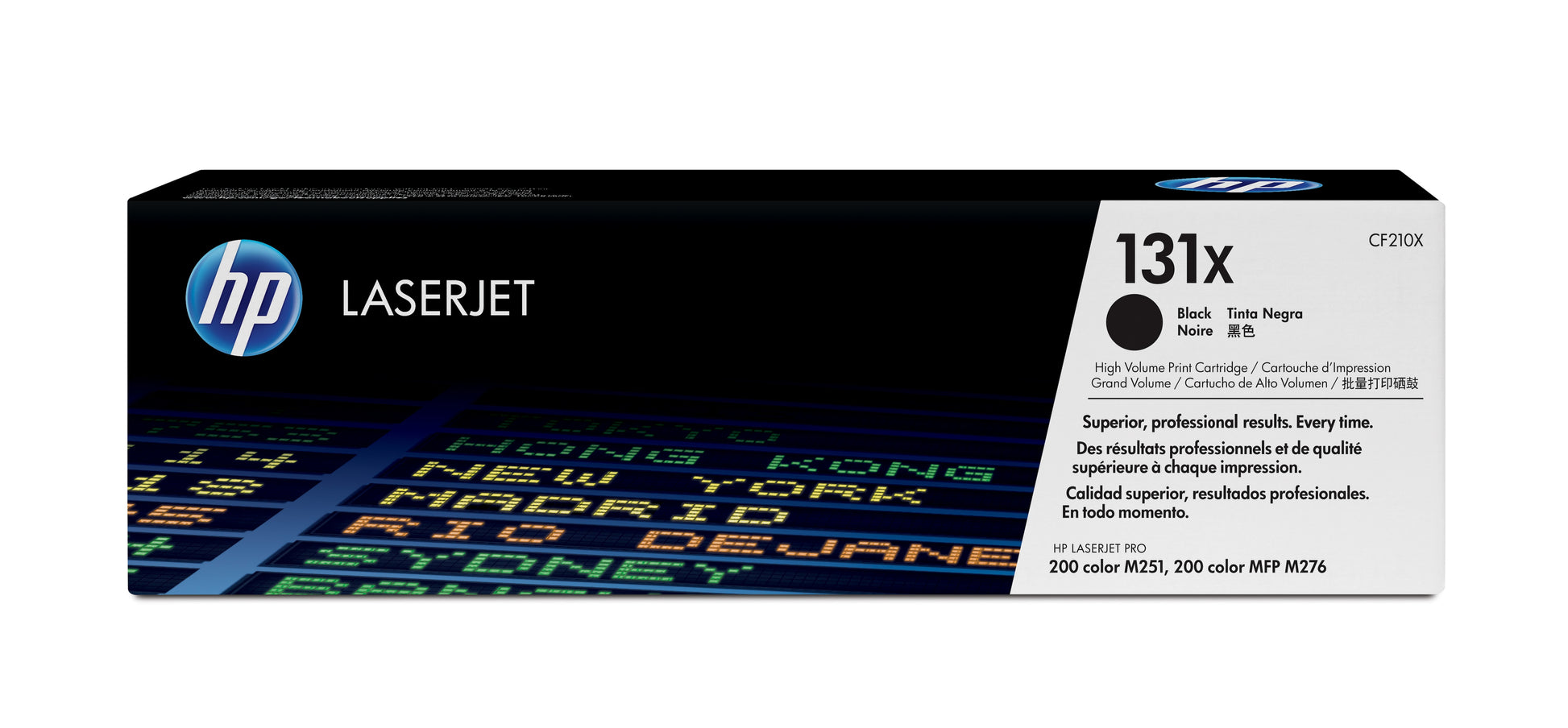 HP (CF213A+CF210X+CF211A+CF212A) CMYK Toner – Original –  – 2’400/1’800 Seiten – für HP M276/M251