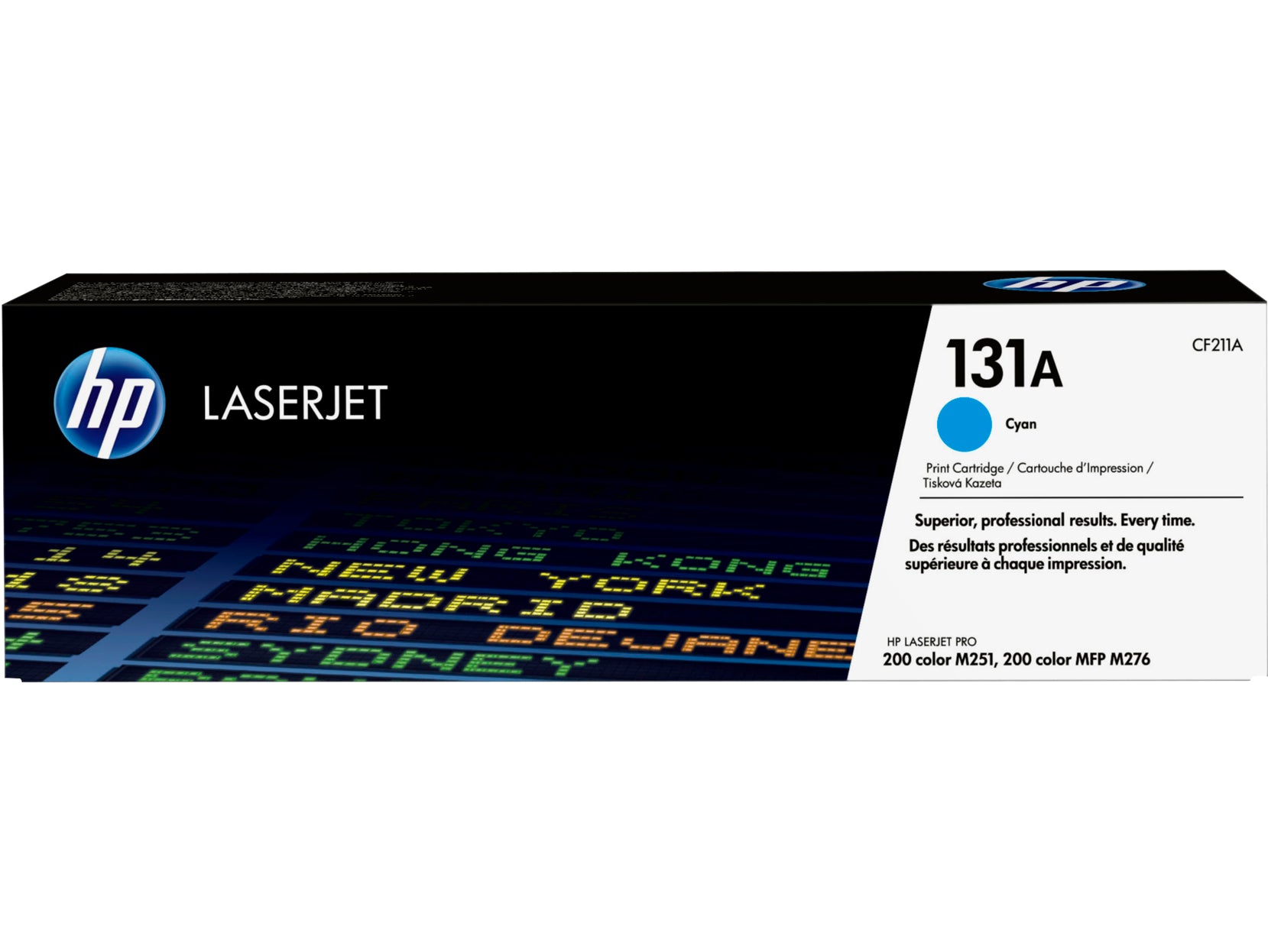 HP (CF213A+CF210X+CF211A+CF212A) CMYK Toner – Original –  – 2’400/1’800 Seiten – für HP M276/M251