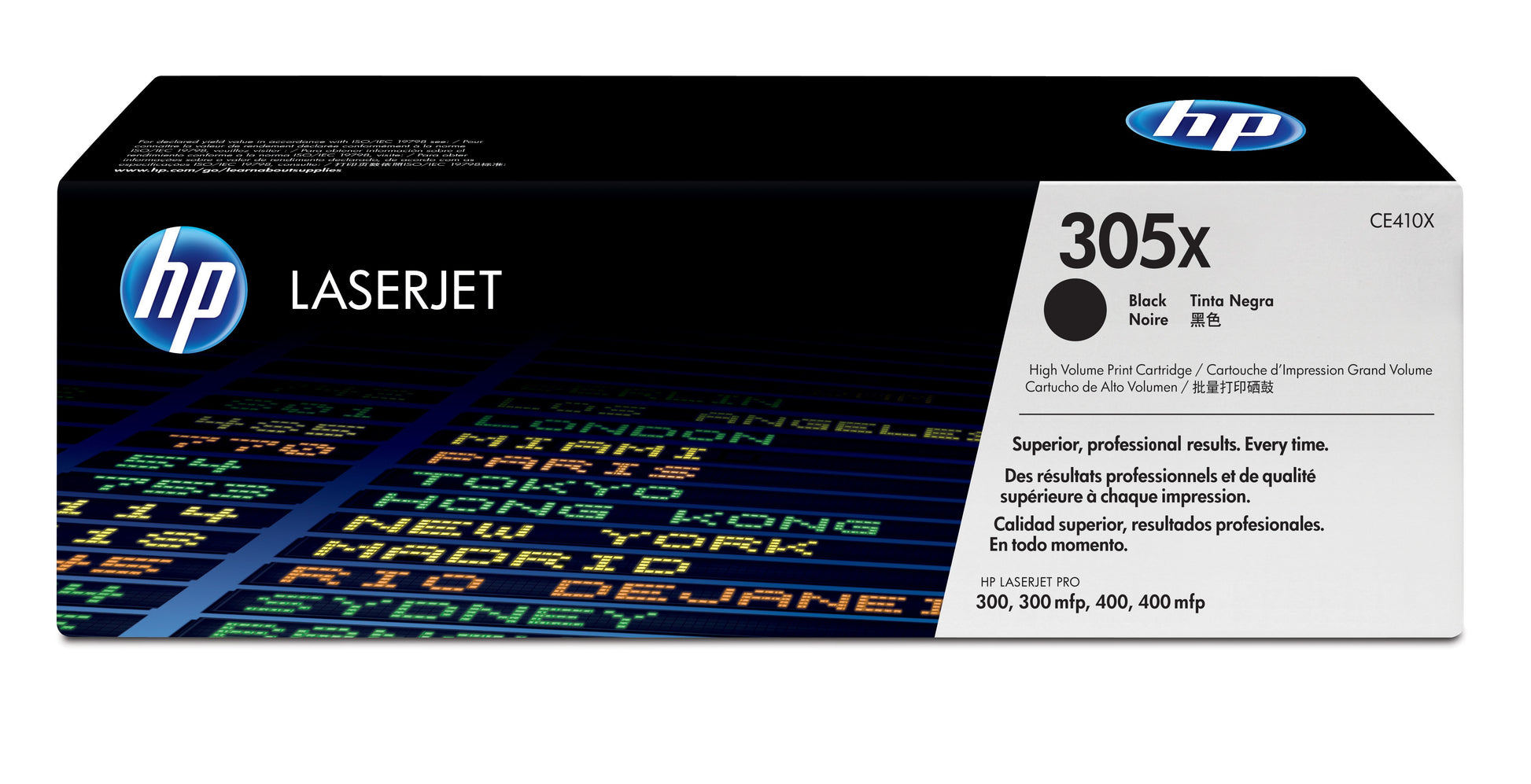 HP 305A/305X CMYK Toner – Original –  – je 4'000/2'600 Seiten – für HP LaserJet Pro M375/M475/M451