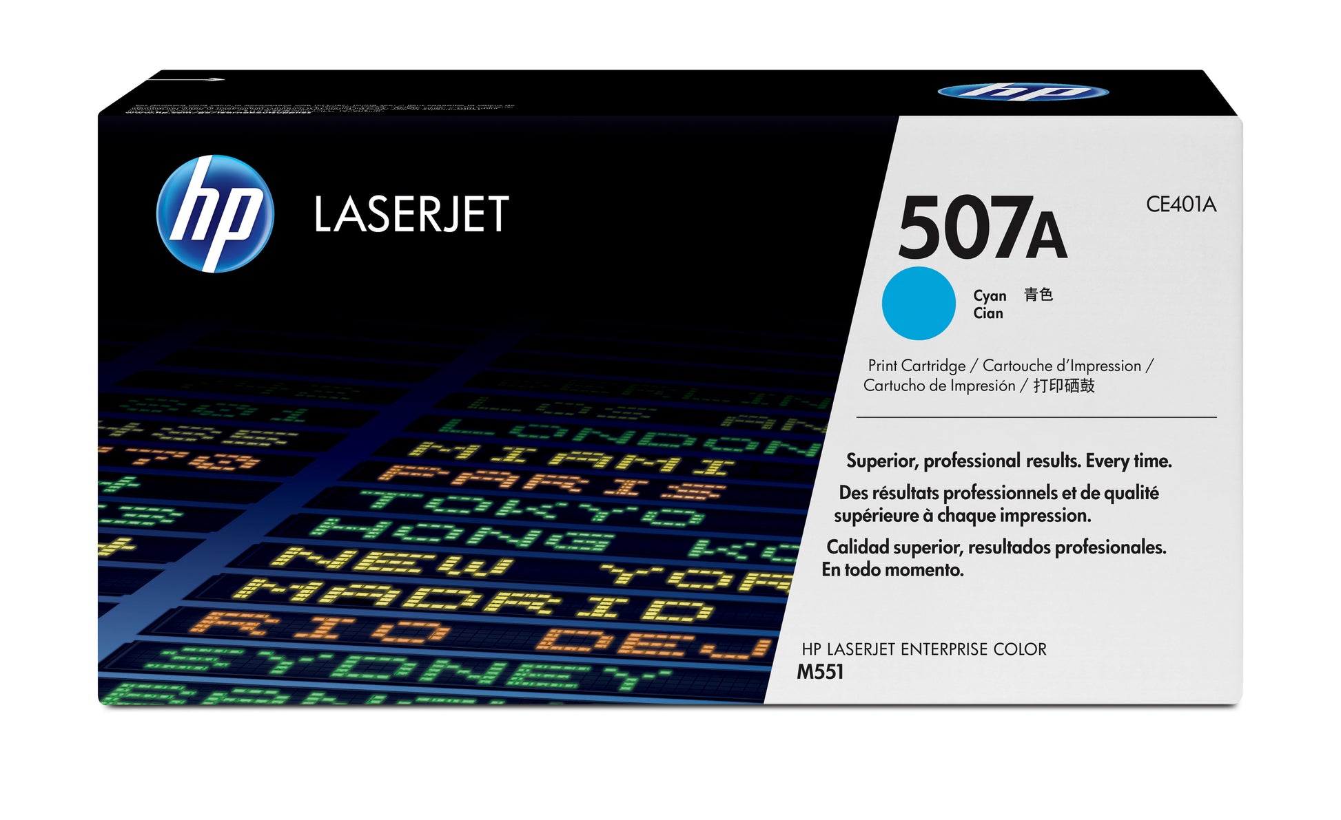 HP 507A CMYK Toner – Original –  – für HP LaserJet M575/M551/M570