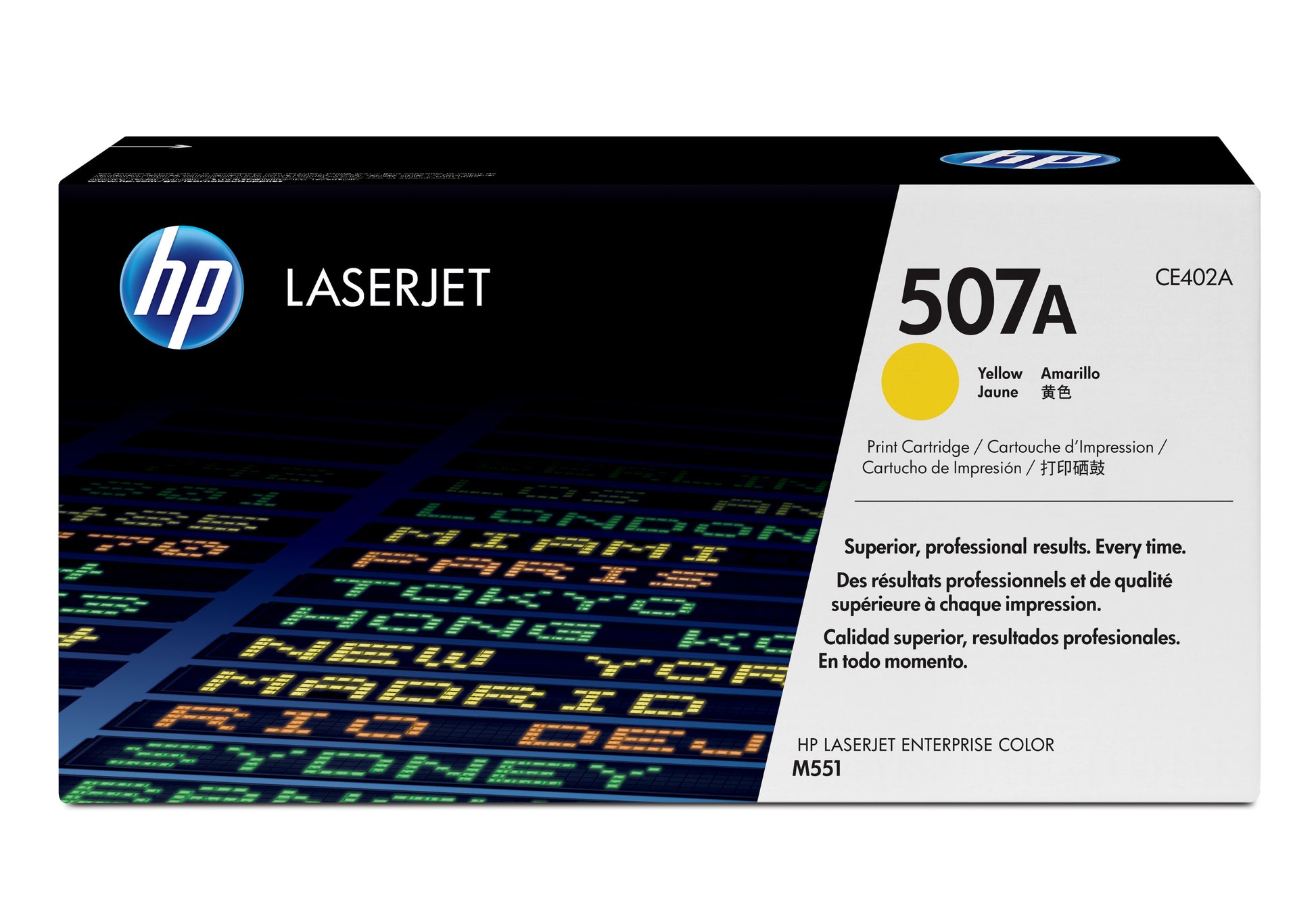 HP 507A CMYK Toner – Original –  – für HP LaserJet M575/M551/M570