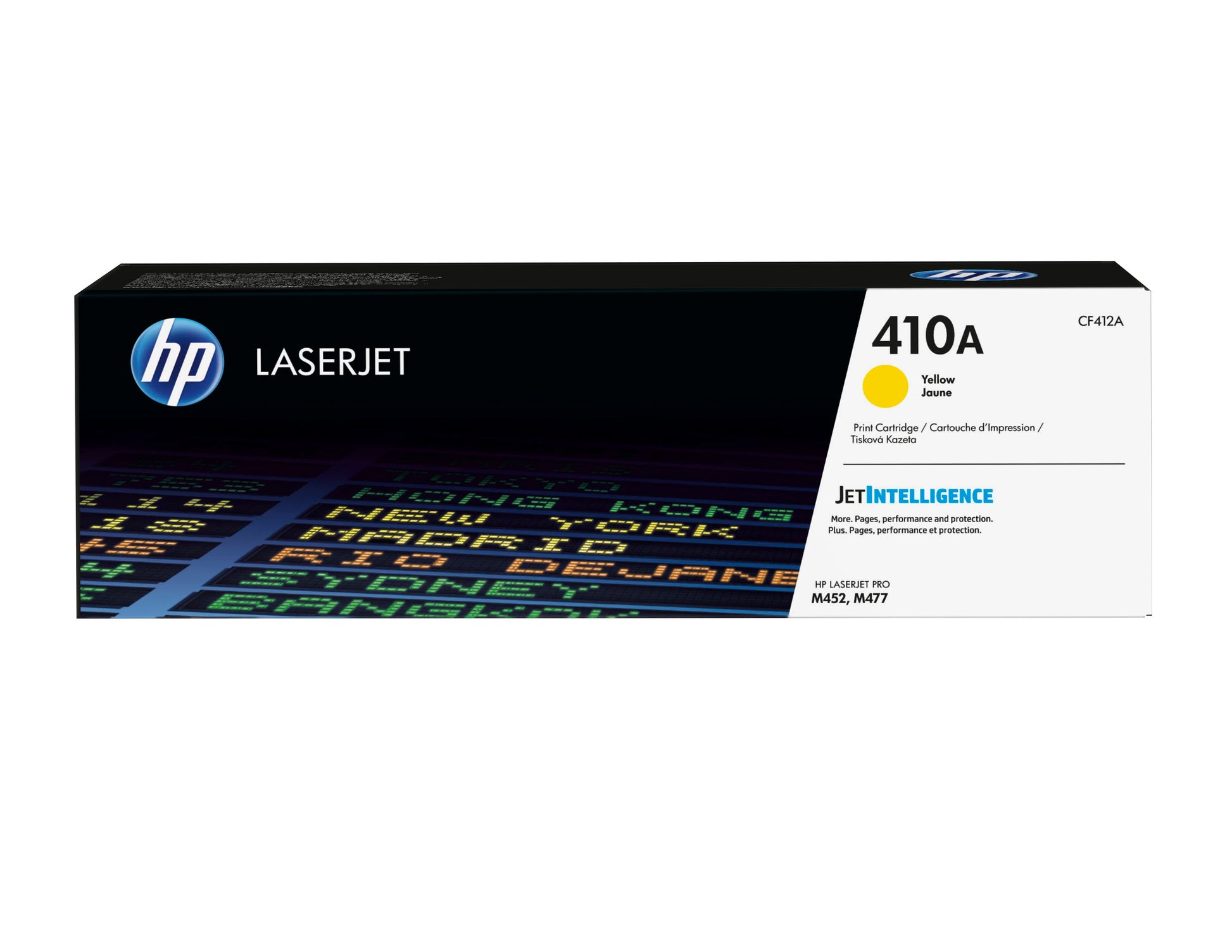 HP 410A (CF410A+CF413A+CF412A+CF411A) CMYK Toner – Original –  (CMYK) – je ca. 2'300 Seiten – für HP