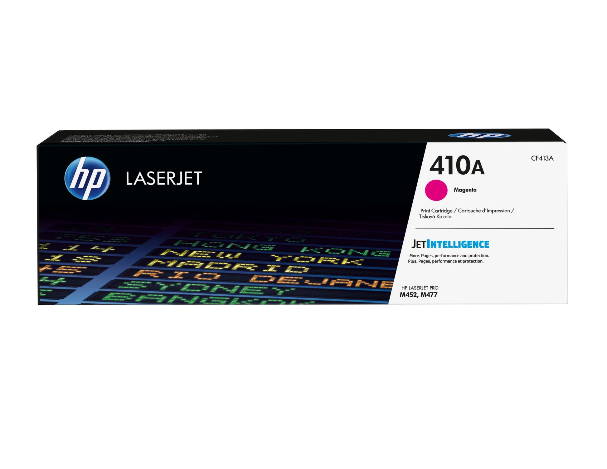 HP 410A (CF410A+CF413A+CF412A+CF411A) CMYK Toner – Original –  (CMYK) – je ca. 2'300 Seiten – für HP