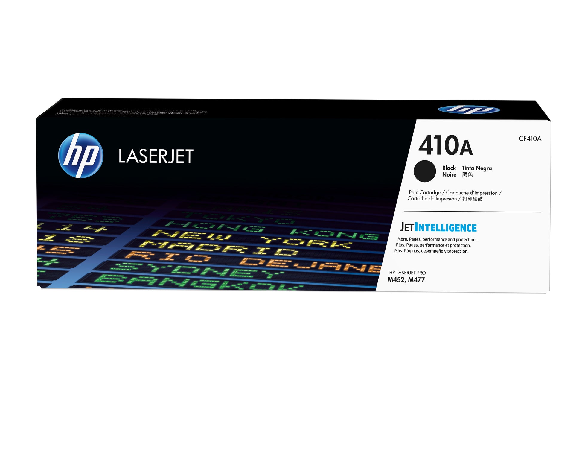 HP 410A (CF410A+CF413A+CF412A+CF411A) CMYK Toner – Original –  (CMYK) – je ca. 2'300 Seiten – für HP