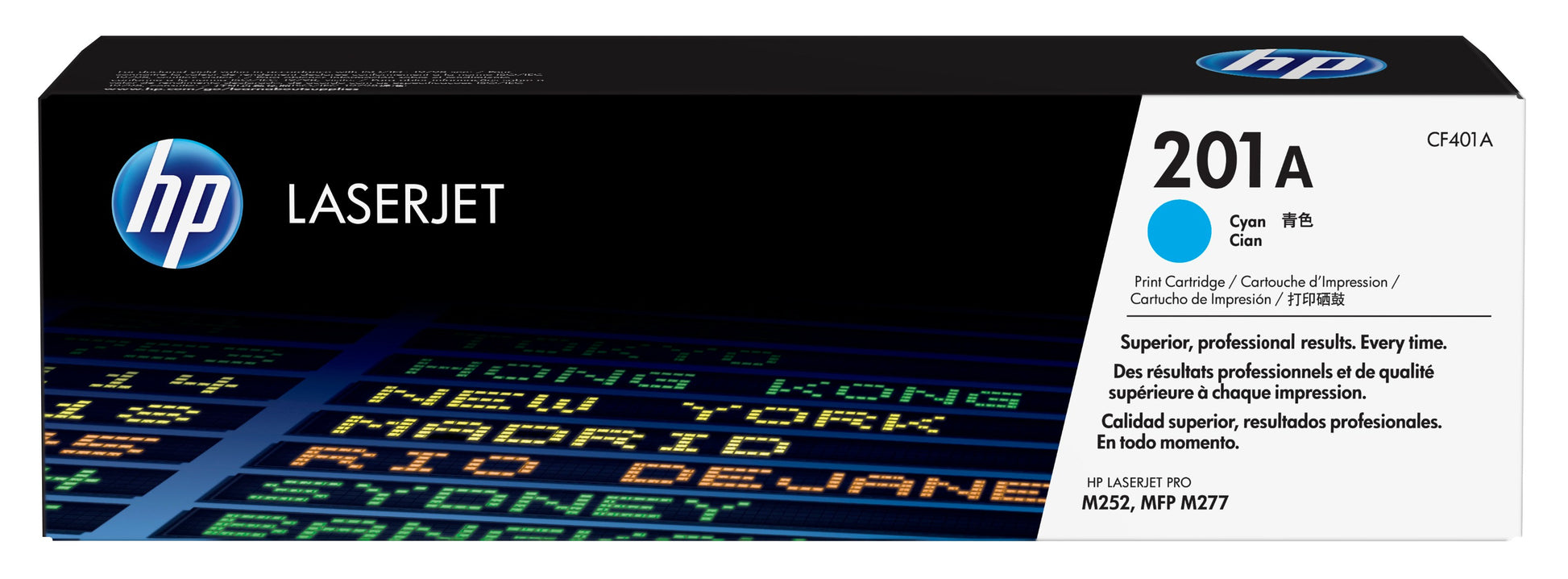 HP 201A CMYK Toner – Original –  – 1’500/1’400 Seiten – für HP Color LaserJet Pro M252/M274/M277