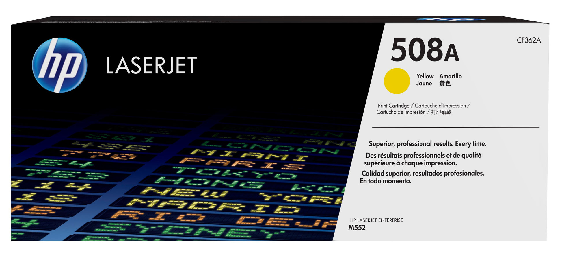 HP 508A CMYK Toner – Original –  (CMYK) – 6'000/5'000 Seiten – für HP Color LaserJet Enterprise M577