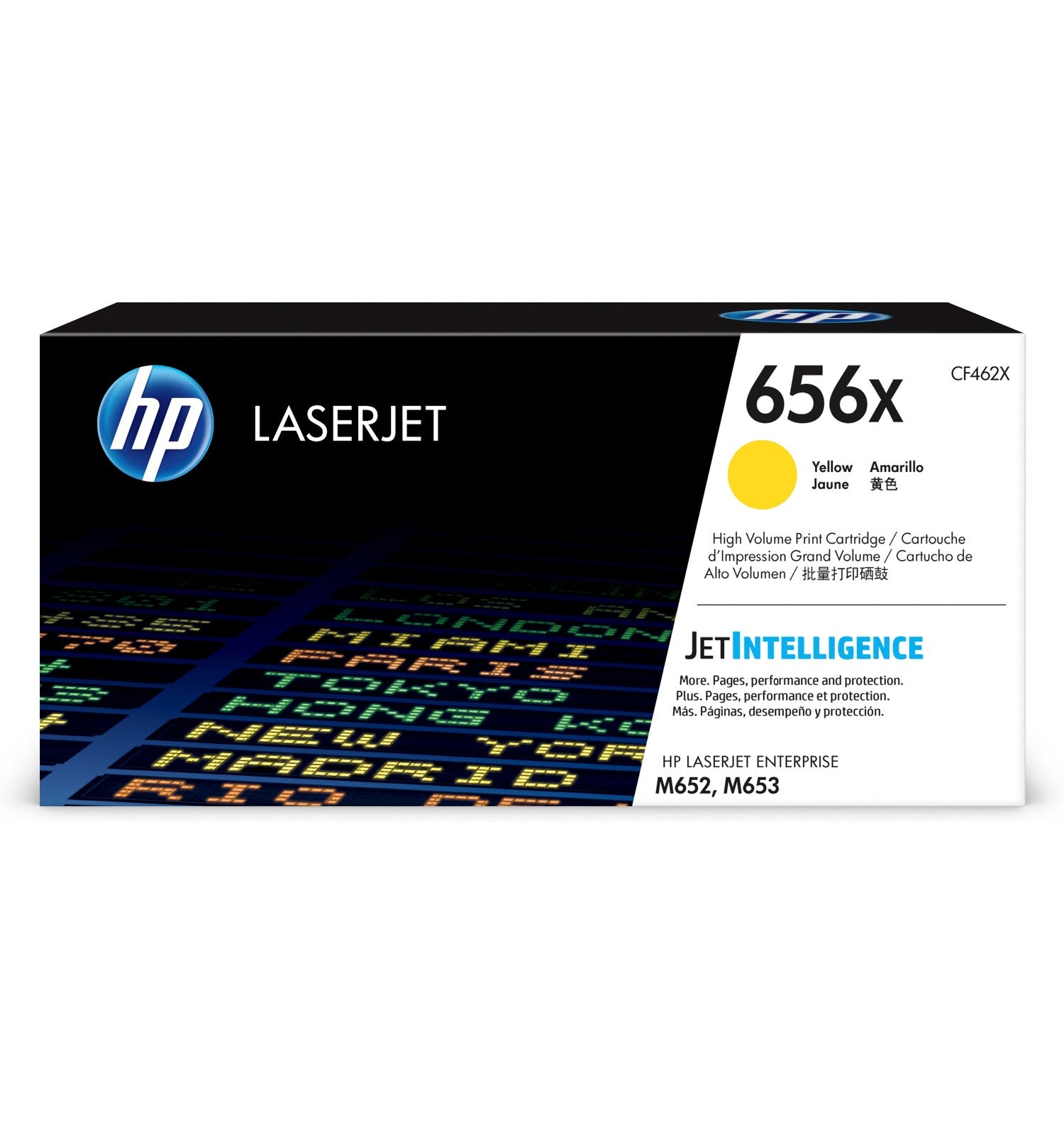 HP CF460X+CF461X+CF462X+CF463X CMYK Toner – Original –  – 27'000/22'000 Seiten – für HP M652/M653