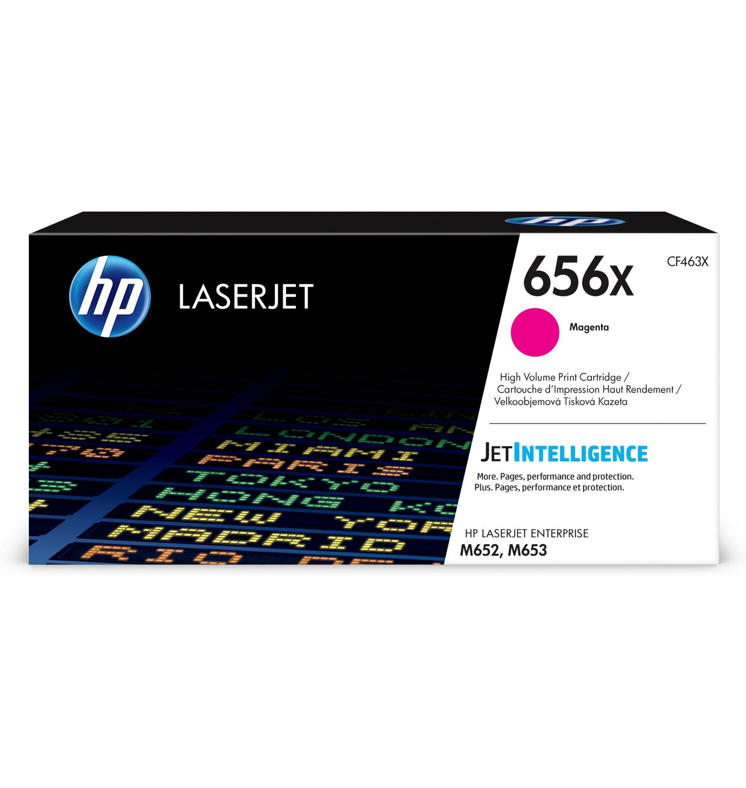 HP CF460X+CF461X+CF462X+CF463X CMYK Toner – Original –  – 27'000/22'000 Seiten – für HP M652/M653