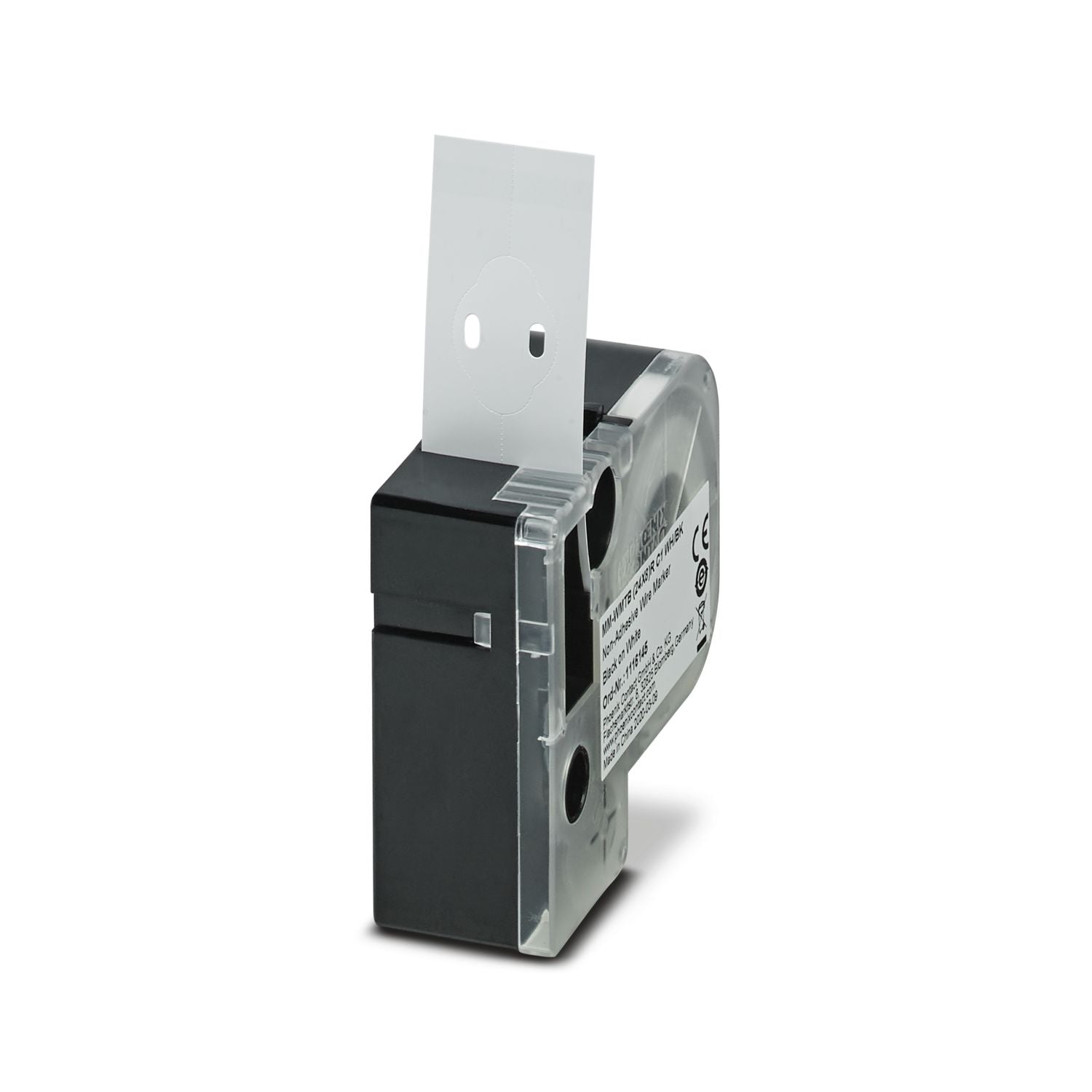 Phoenix Contact Kabelbinder 23×24 mm, 186er-Pack, schwarze Schrift – weiss
