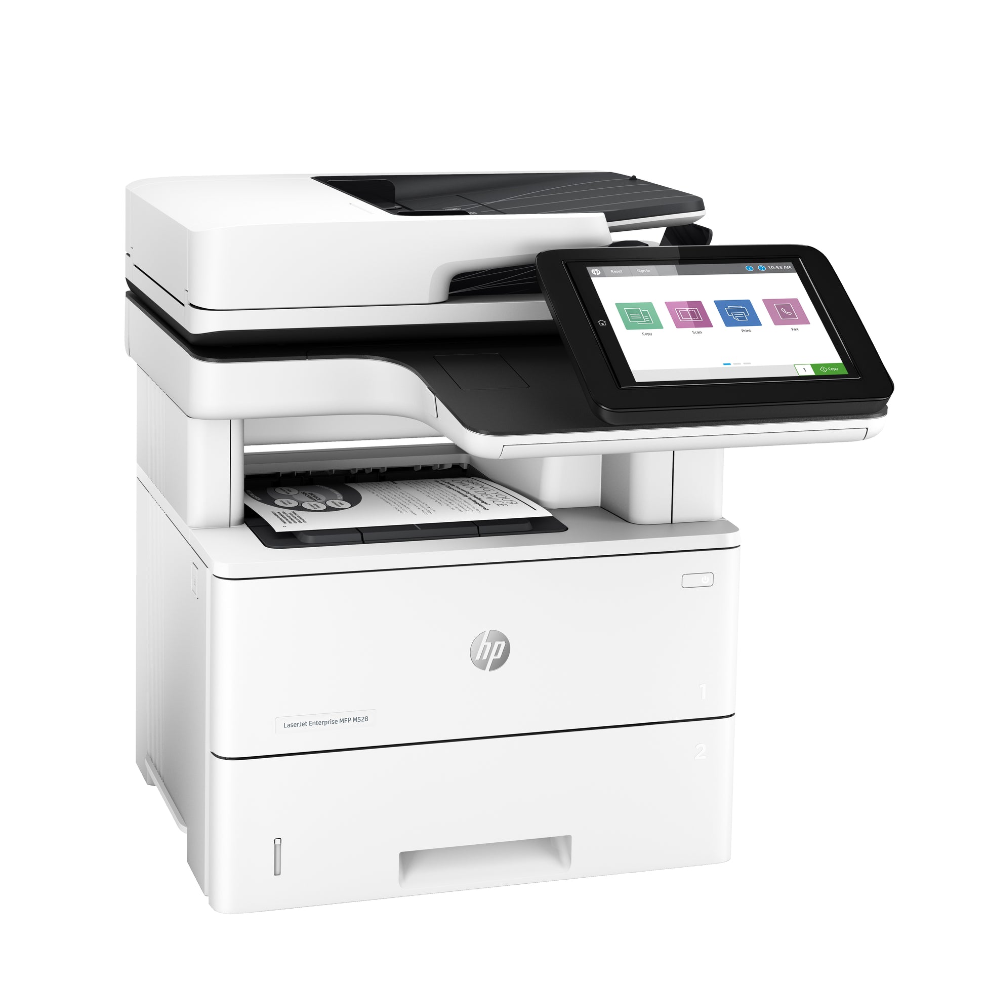 HP LASERJET ENTERPRISE M528DN – S/W Laser-MFP A4, 3-in-1 – LAN – Duplex – 43 Seiten/Min S/W