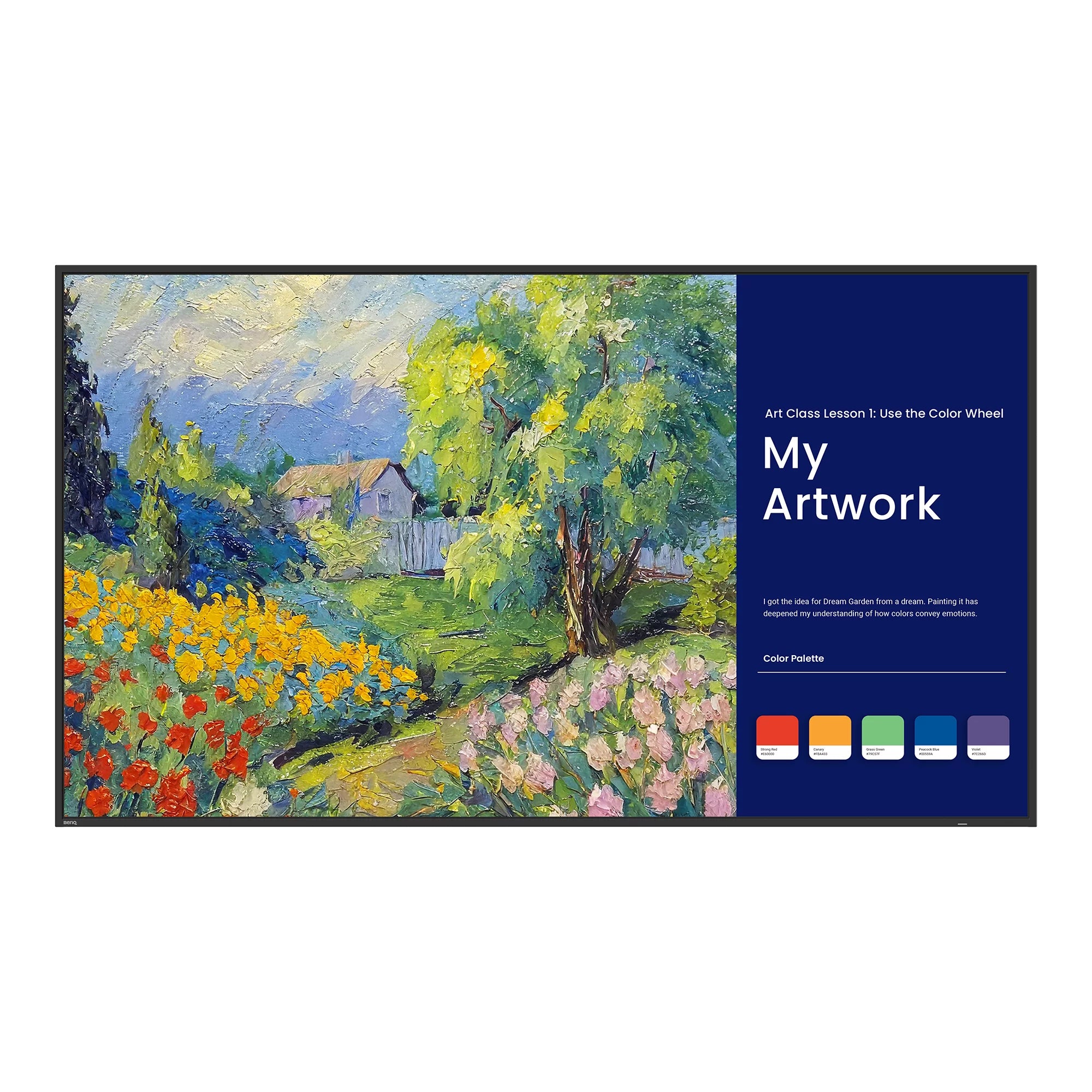 BenQ SL6504 – Signage-Display, 65", Ultra HD 4K, 500 cd/m²