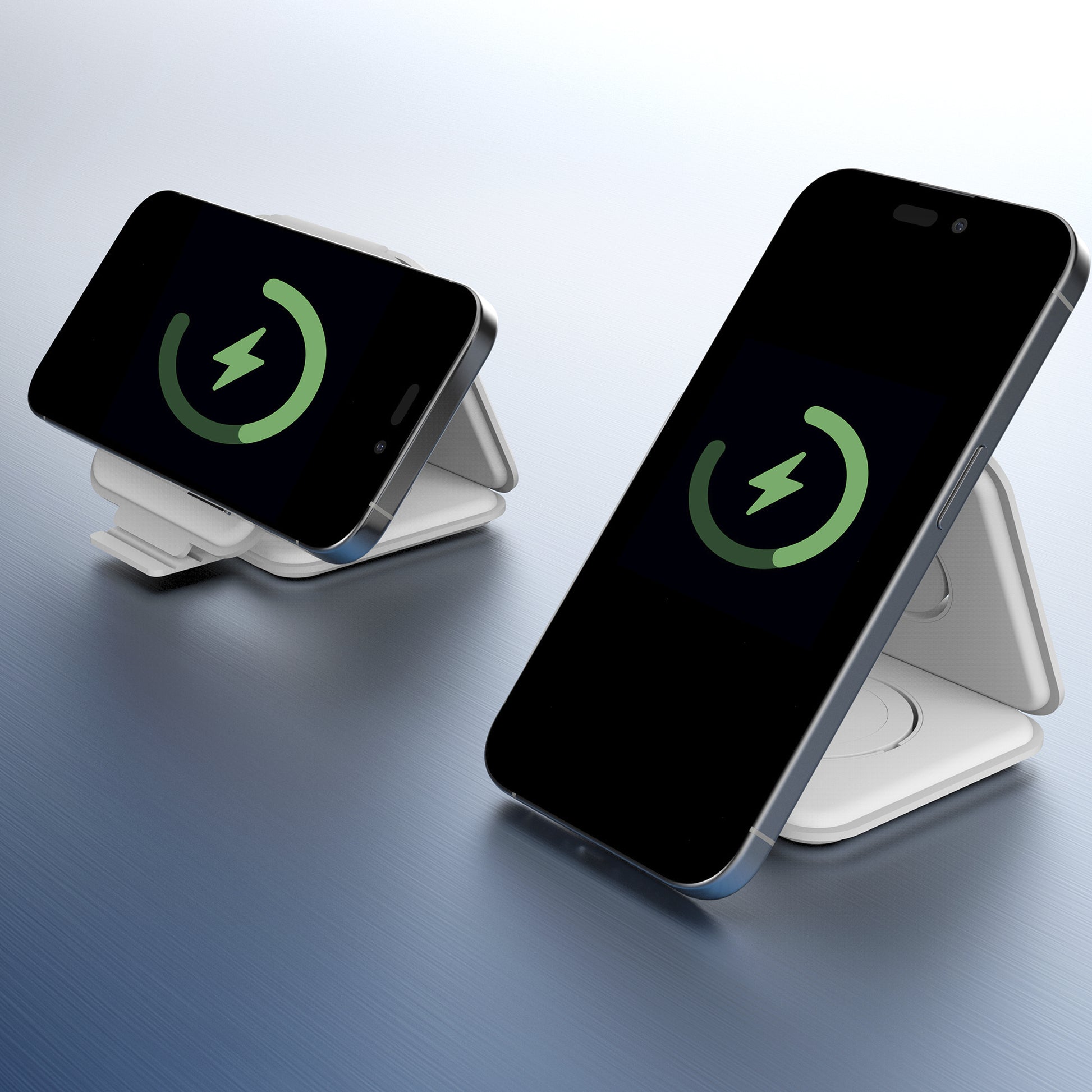 j5create QI2 Ladestation – Qi, magnetisch, kabellos – für Smartphones, Smartwatch, True-Wireless-Kopfhörer