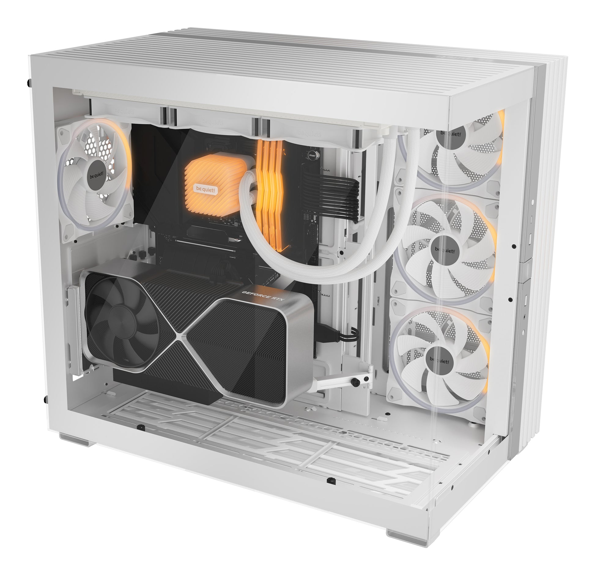 be quiet! be quiet LIGHT BASE 900 FX – Full Tower PC-Gehäuse – Weiss, EATX, 49,5 cm Grafikkarte