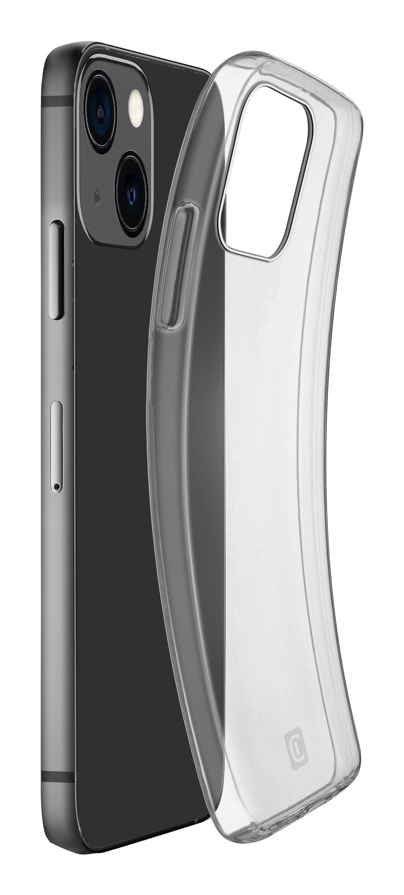 Cellularline Backcover – für Apple iPhone 15 Plus – transparent – Gummi – MagSafe-kompatibel, stossfest