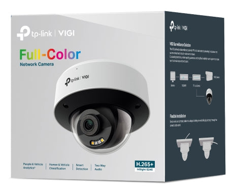 TP-Link InSight S245 2,8 mm Netzwerkkamera – 4 MP, 2688×1520, PoE, Weiss