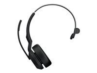Jabra Evolve2 55 Mono MS – Mono-Headset, On-Ear – Bluetooth/USB-A, ANC – für Microsoft Teams – bis 16 h