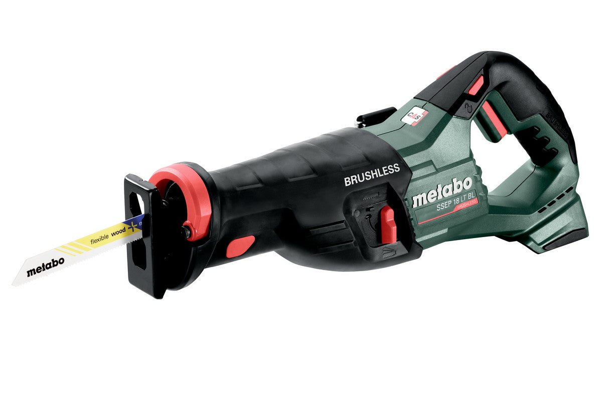 Metabo Säbelsäge SSEP 18 LT BL – 18 V (CAS) – Hub 32 mm – Solo – Bürstenlos