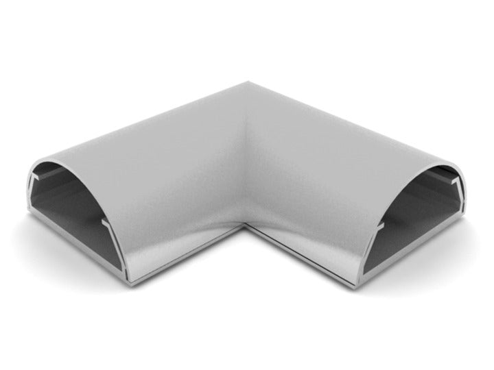 Multibrackets MUL1293 Kabelwinkel – 33 × 18 mm – ABS – Schwarz
