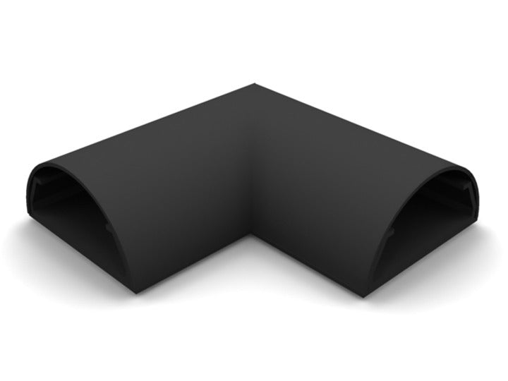 Multibrackets MUL1293 Kabelwinkel – 33 × 18 mm – ABS – Schwarz