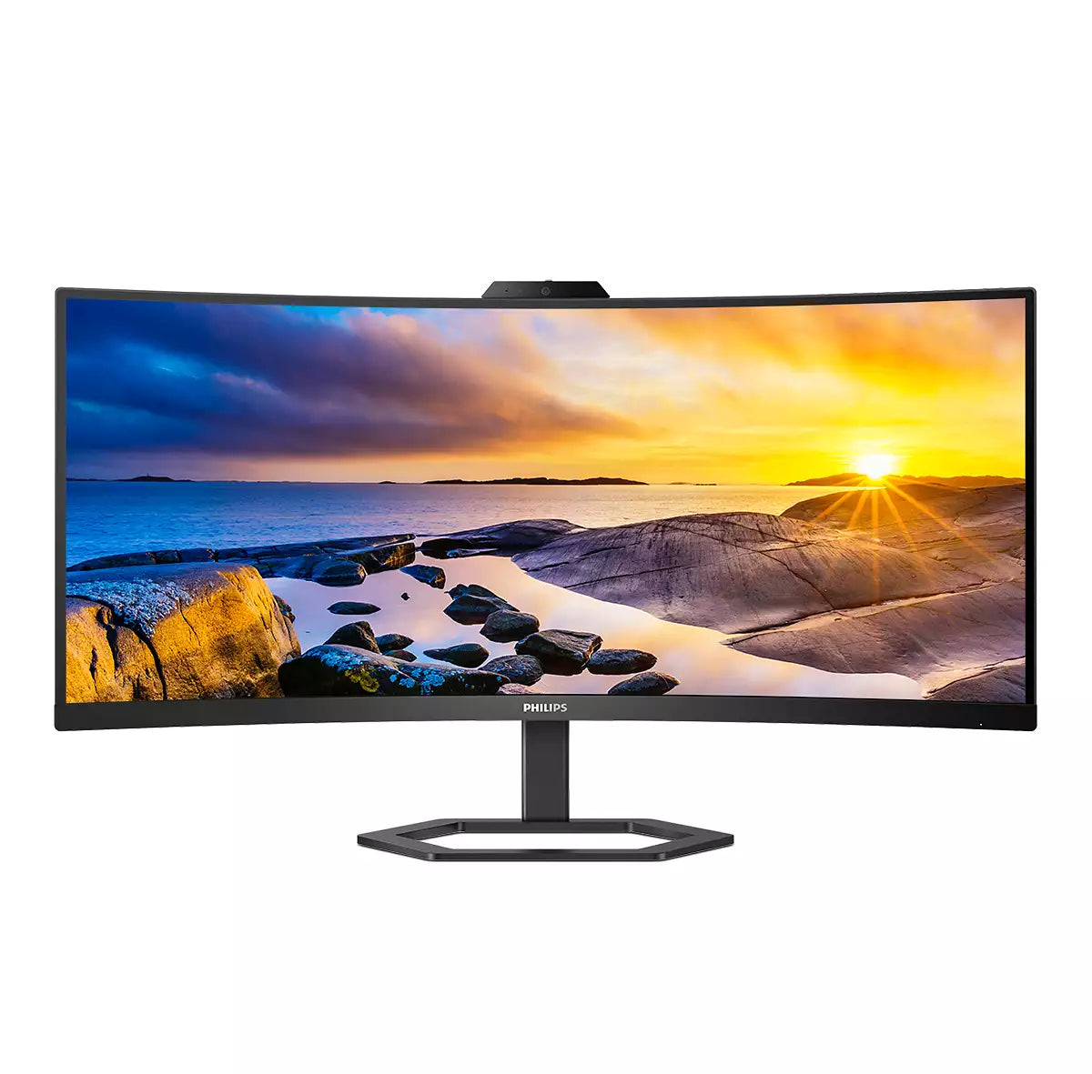 Philips 34E1C5600HE/00 – Monitor, 34", VESA 100 × 100, Schwarz